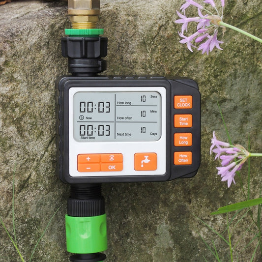 Hose Faucet Attached Irrigation Timer