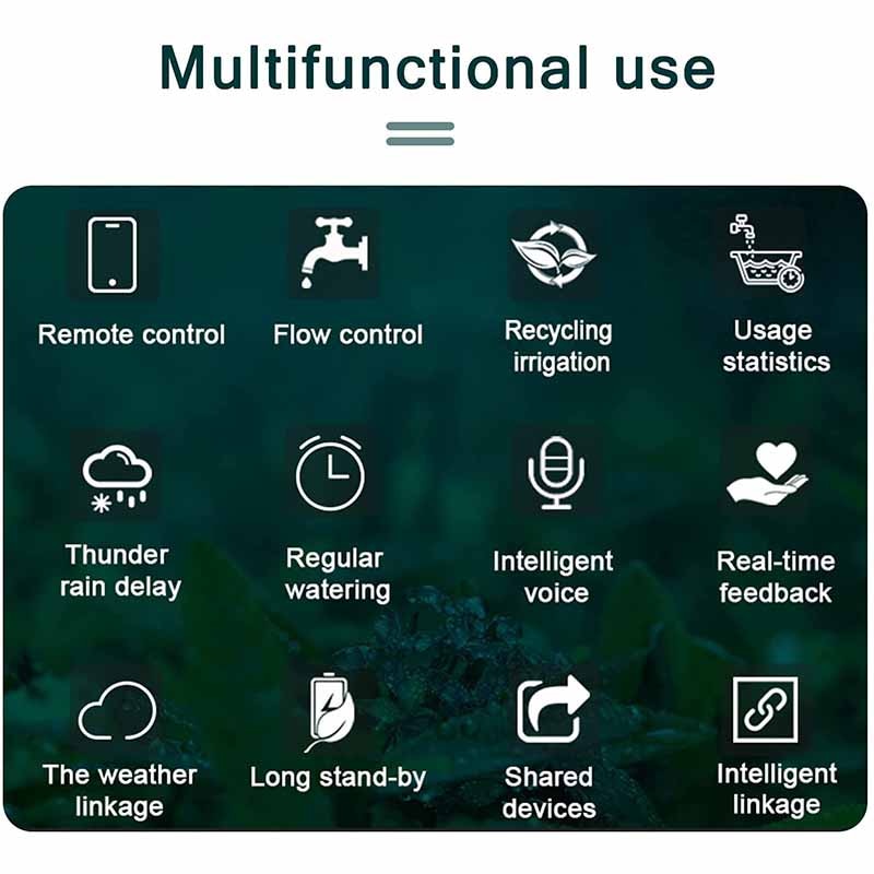 Smart Irrigation Timer with WiFi & Bluetooth Options - Hose Attached