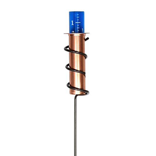 Decorative Copper Rain Gauge