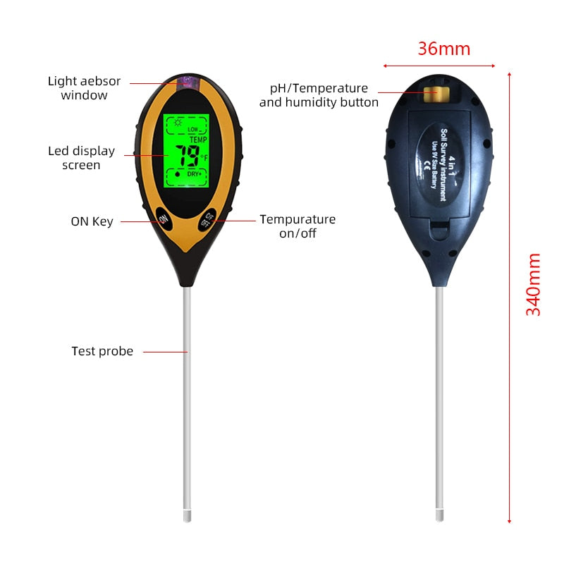 4-In-1 Digital Moisture Sensor